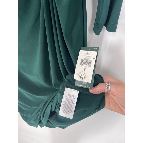 Ralph Lauren Green Dress (B10#3) - Picture 3 of 11